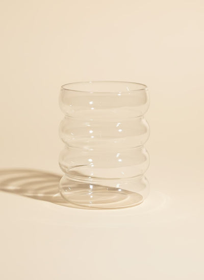 Modern Pyrex Handmade Glass Cup 350ml - Heat-Resistant Drinkware