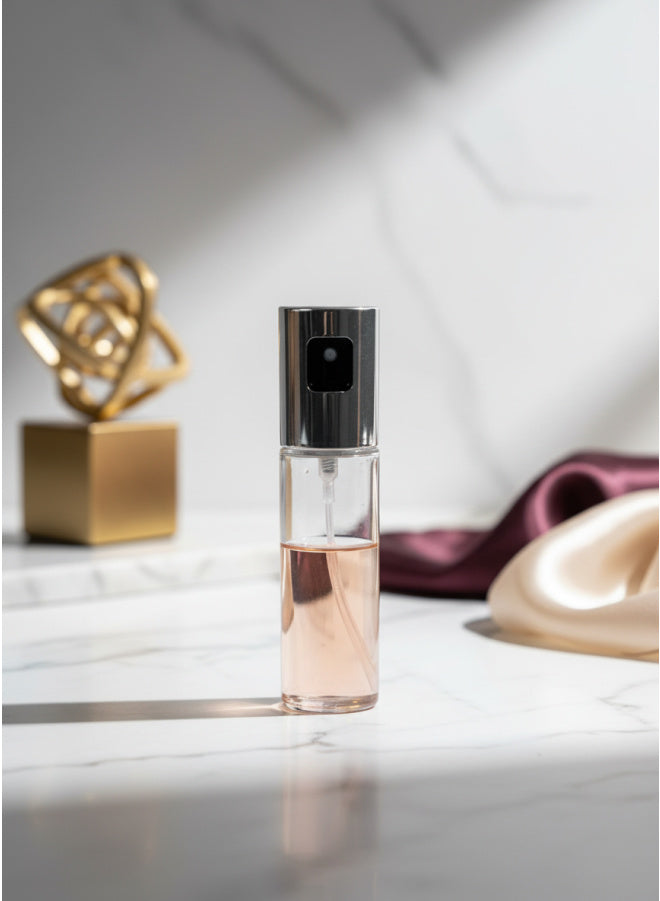 Chic Refillable Travel Spray Bottle - Perfect for Perfume & Sanitizer