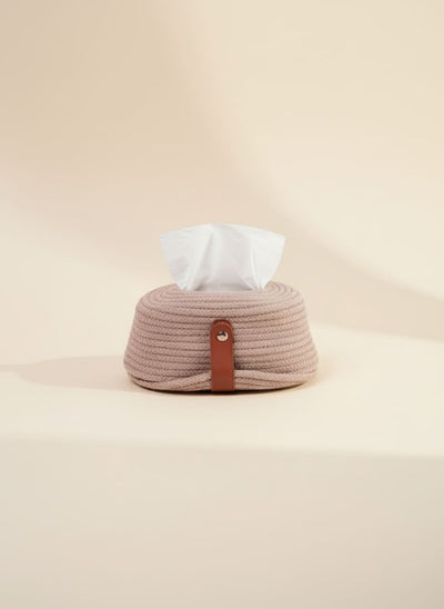 Macrame Tissue Box Cover - Modern Boho Home Decor