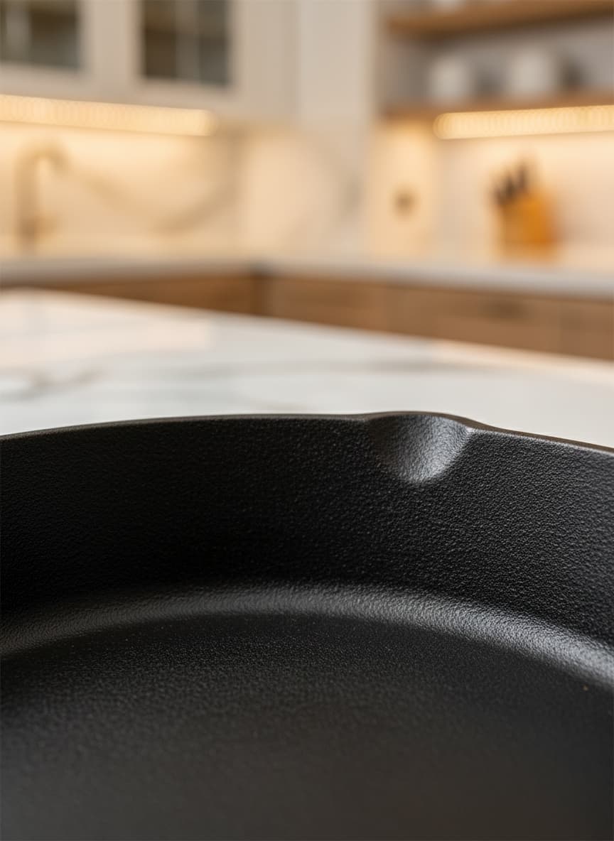 Premium Cast Iron Skillet 30cm - Heavy-Duty Frying Pan