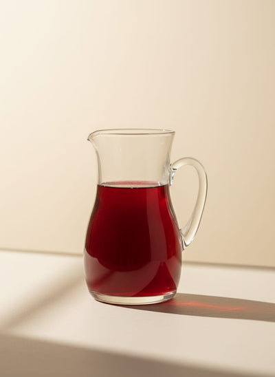 Elegant 1.8L Glass Pitcher for Juice, Water & Ramadan Drinks
